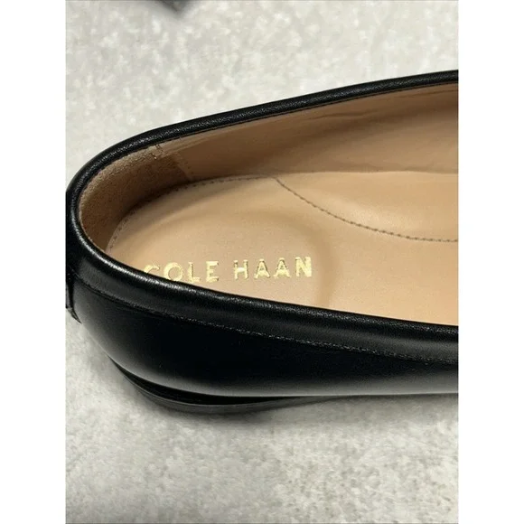 Cole Haan Stassi Penny Loafer Women's Size 8B  Black Leather New In Box - Picture 9 of 12